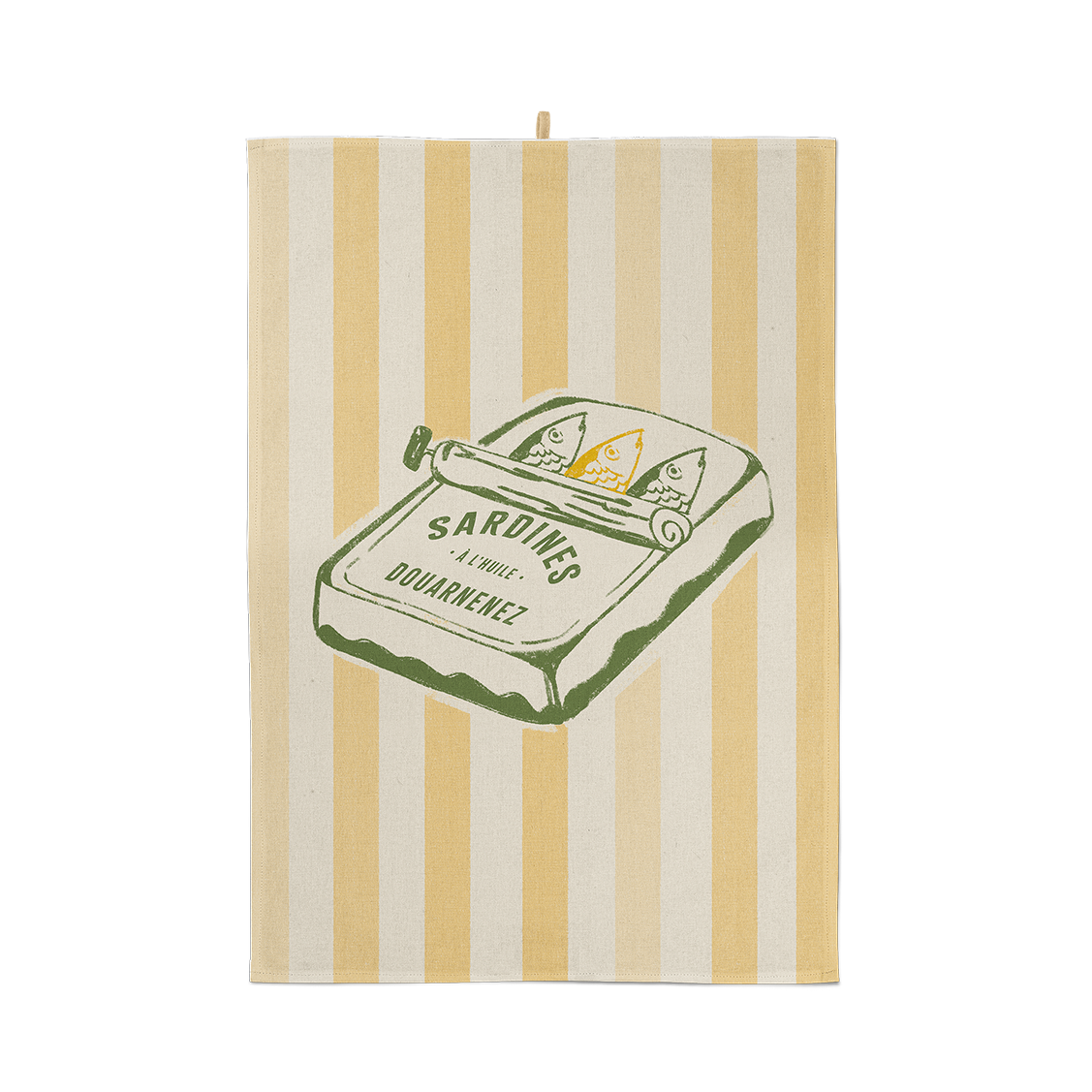 Coast and Valley - Wholesale Tea Towel - Sardine cotton tea towel0