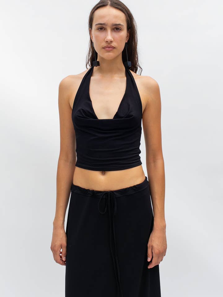 Black Zoey Top for wholesale on Faire3