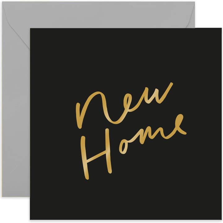 New Home Foil Card - Housewarming Card - New Home Card for wholesale by Old English Company