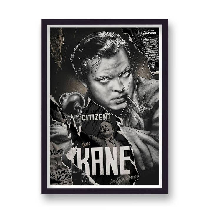 Citizen Kane Alternative Movie Poster V6 for wholesale by Gallery Print and Art