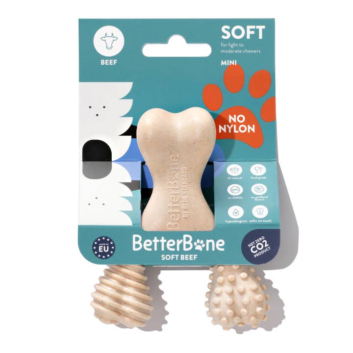 BetterBone Natural Dog Chews - Wholesale Pet Chew Toy - Dog - BetterBone SOFT- All-Natural, Safer on Teeth, Sustainable1