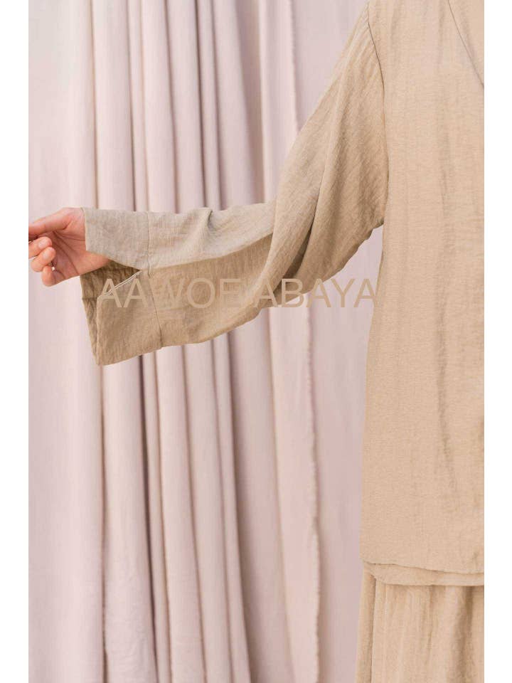 Aawoe Abaya - Wholesale Tops Set - Women's - Chic Set with Long Sleeves - 2422-EN28