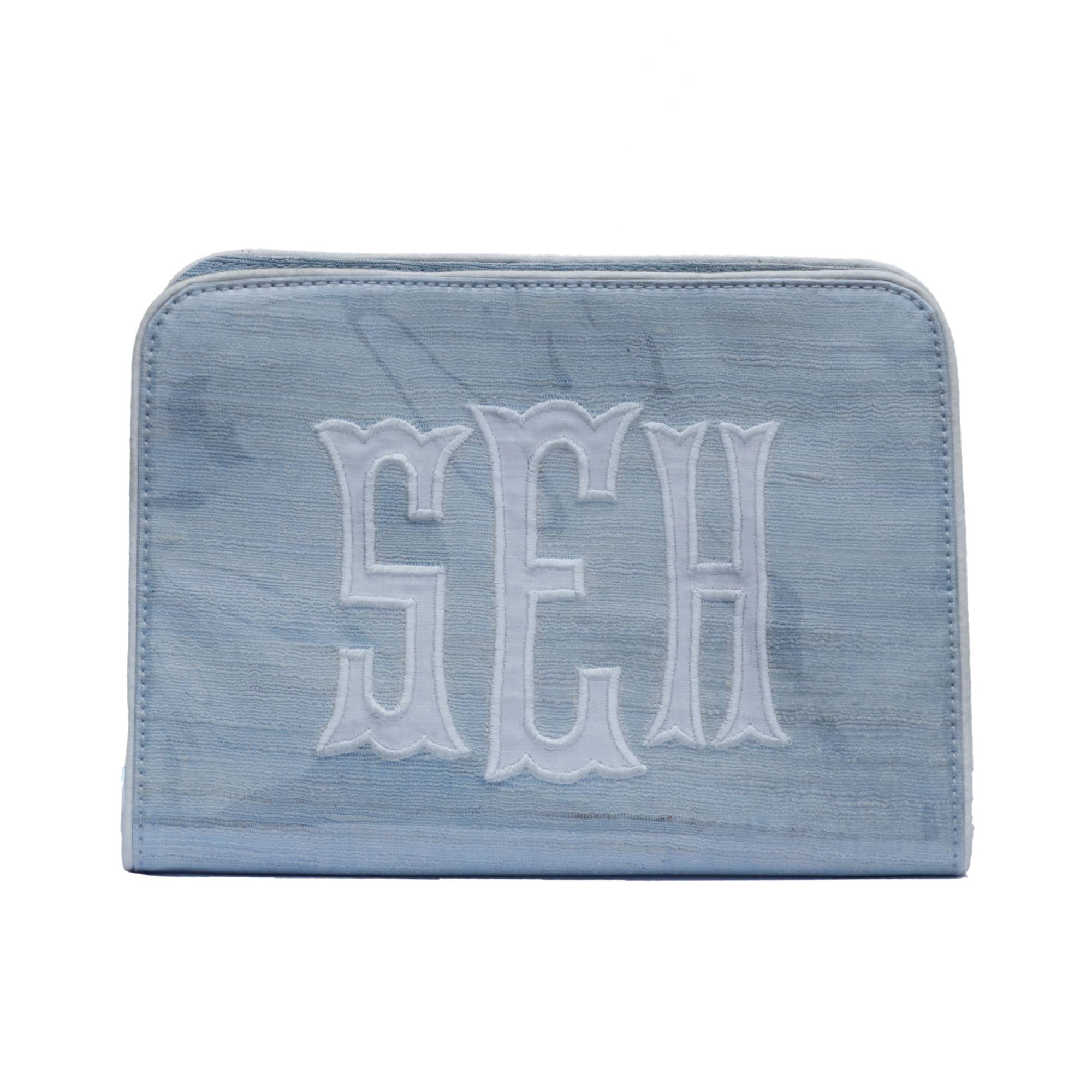 Tiana Designs - Wholesale Coin Purse - Women's - Cosmetic bag NRT 5266 - French Blue/White0