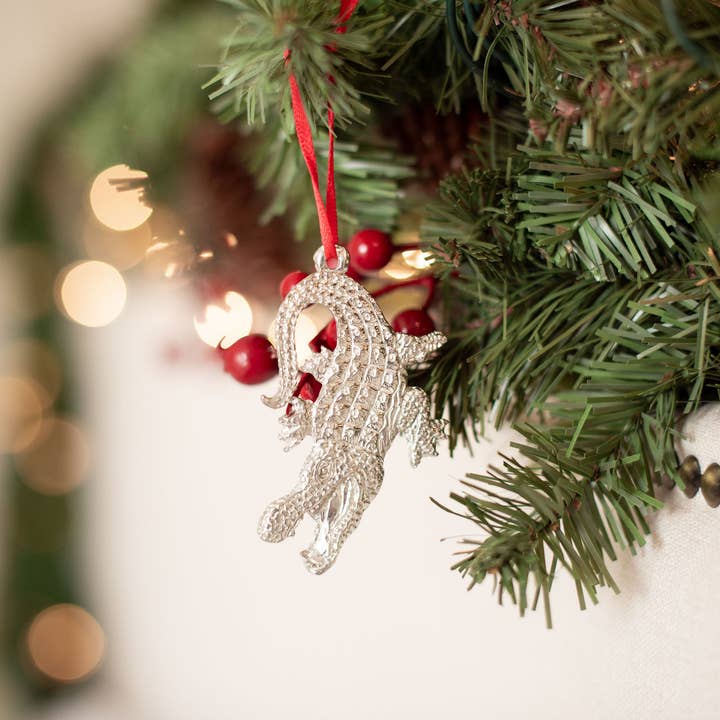 House of Morgan Pewter - Wholesale Ornament - Handmade Alligator Swamp Gator1