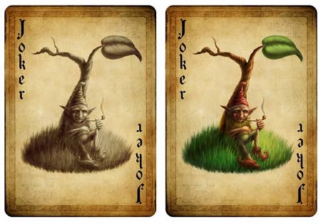 Collectible Playing Cards - Wholesale Playing Cards - Bicycle Gnomes Playing Cards6