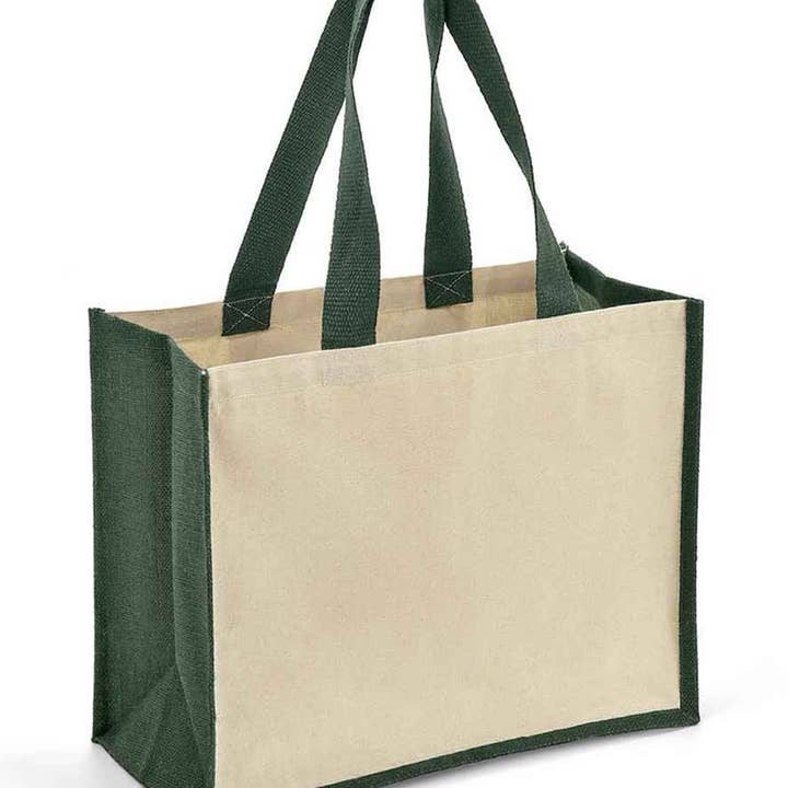 Pierre Francis - Wholesale Tote bag – Women's - Brand Lab - Jute and Canvas Shopper1