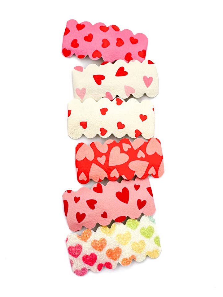 Love Hearts // Snap Clip for wholesale by Bend & Snap