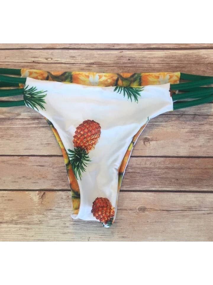 Las Pinas Reversible Bikini Bottom for wholesale by Copacabana Beachwear
