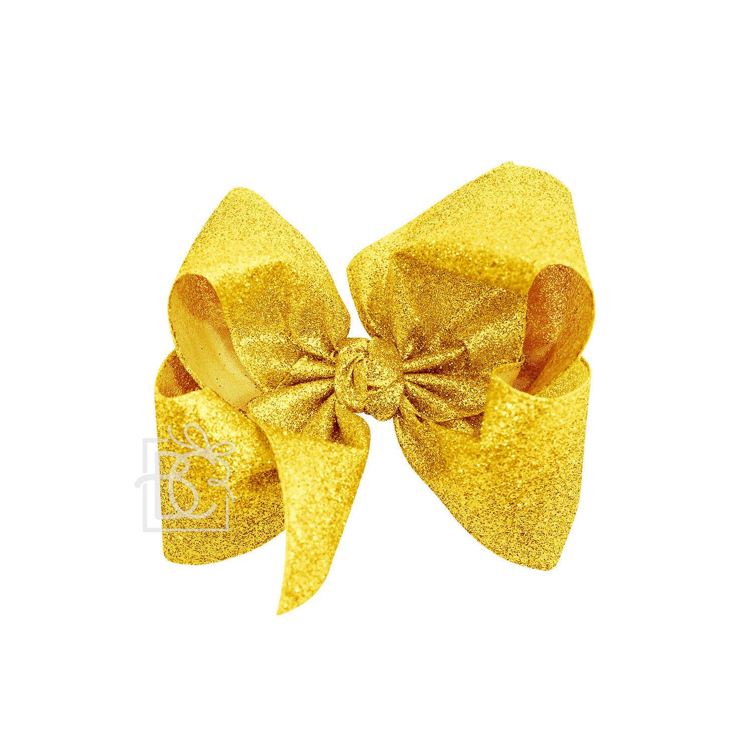 Beyond Creations, LLC - Wholesale Hair Bow - Kids - GLITTER METALLIC BOW ON CLIP37