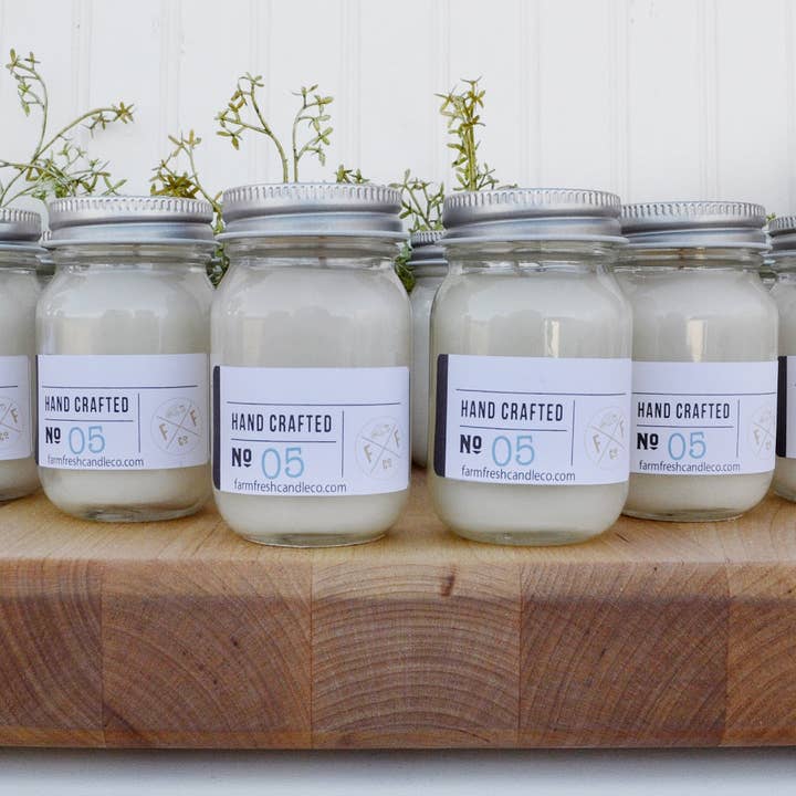 Farm Fresh Candle Co. - Wholesale Jar/Filled Candle - Mini Candle Sampler Set1