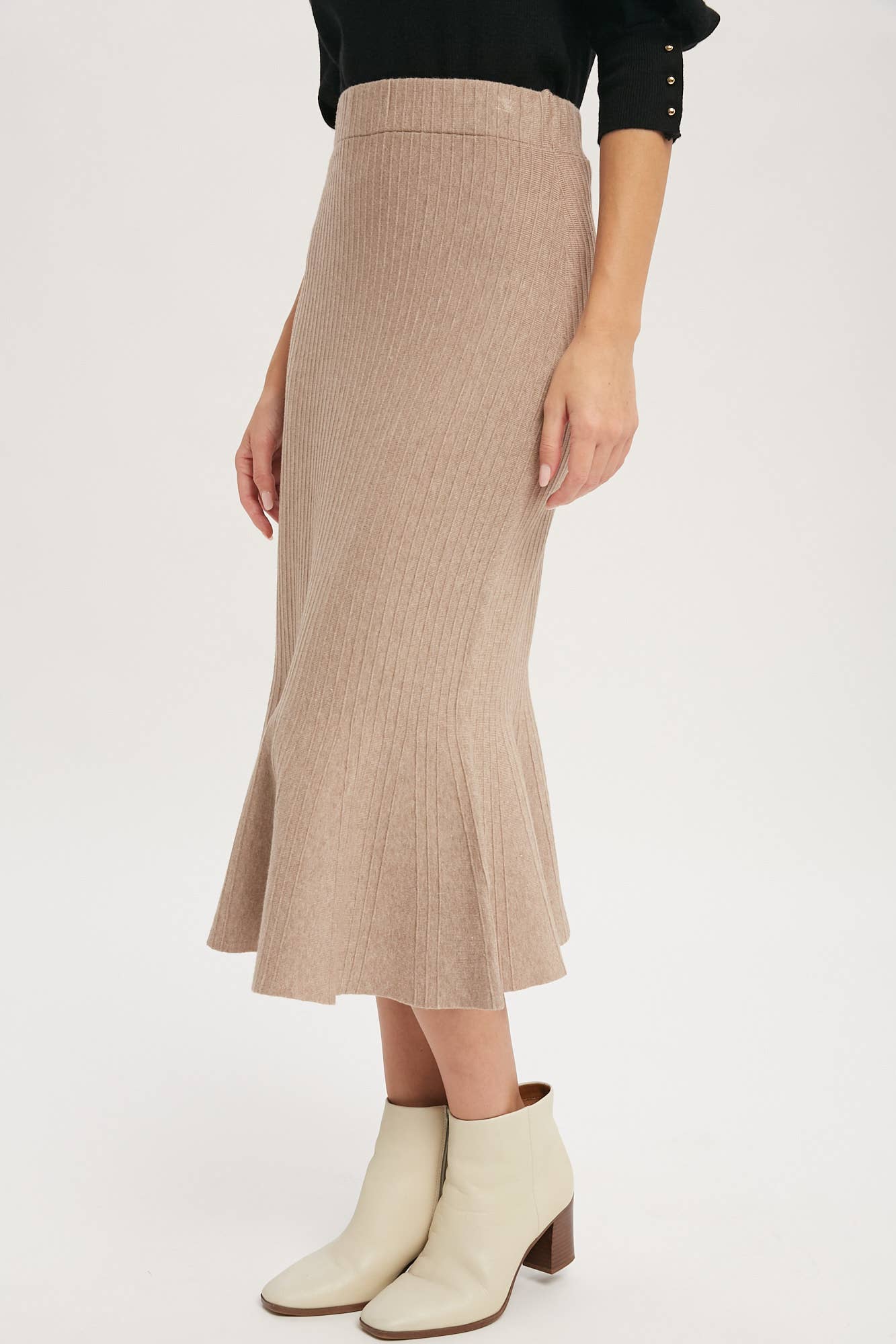 Bluivy - Wholesale Skirt - Women's - MERMAID SWEATER MIDI SKIRT11