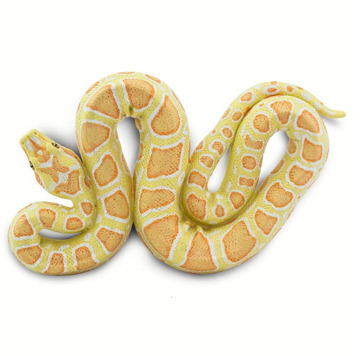 Safari Ltd. - Wholesale Decorative Figurine - Albino Burmese Python - 100250
