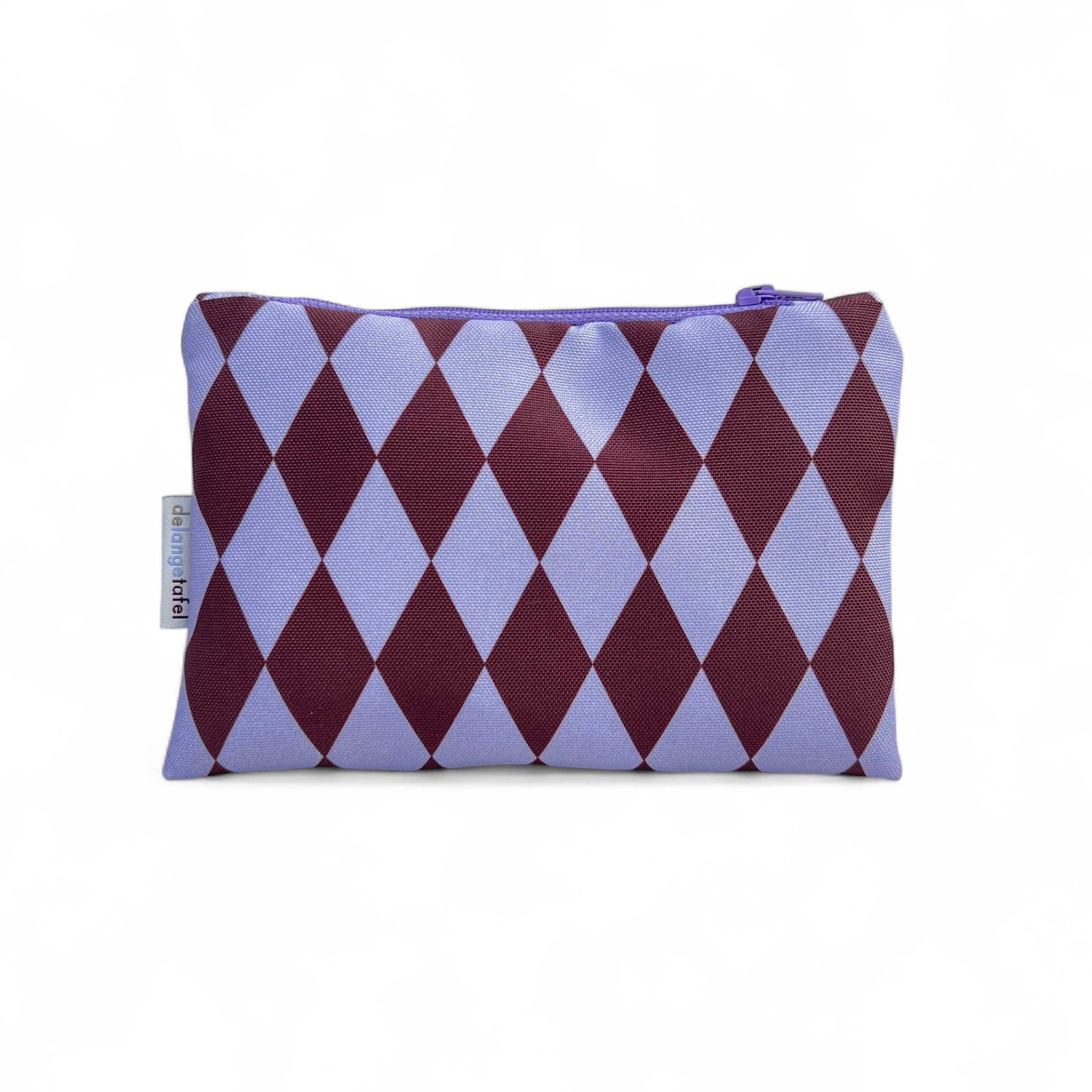 De Lange Tafel - Wholesale Pouch - Women's - Small case · Diamond lilac/eggplant
