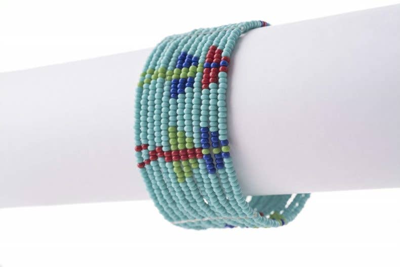 BeadWORKS - Wholesale Beaded Bracelet - Elastic Bracelet (12-Strand)0