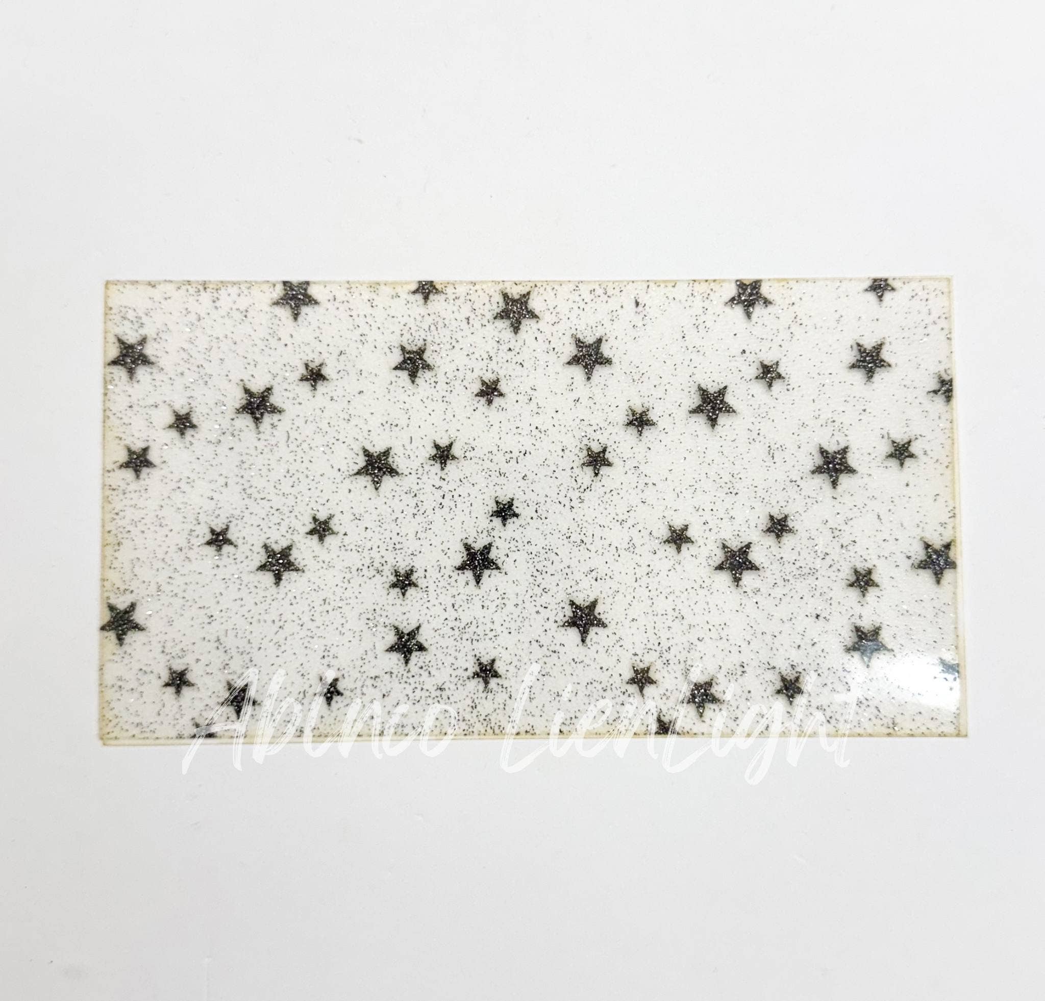 ABLNco - Wholesale Sublimation Transfer - Stars HTV Glitter Trucker Hat Background Transfer1
