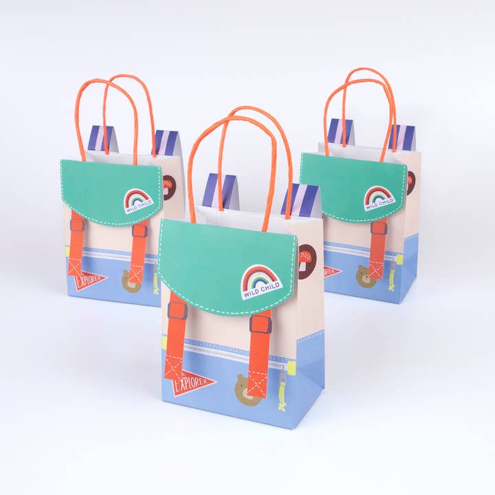Meri Meri - Wholesale Party Favor Bag/Box - Outdoor Adventures Backpack Party Bags
