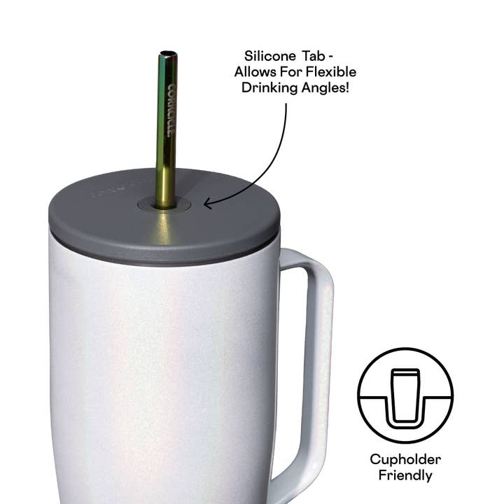 CORKCICLE - Wholesale Insulated Mug/Tumbler - Cold Cup XL - 30oz Sparkle Unicorn Magic1