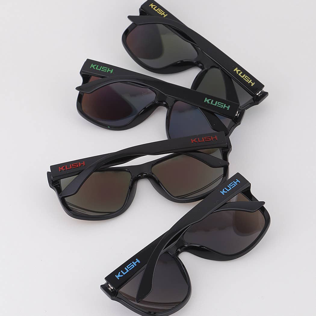 Multicolor KUSH Tinted Sunglasses for wholesale on Faire3