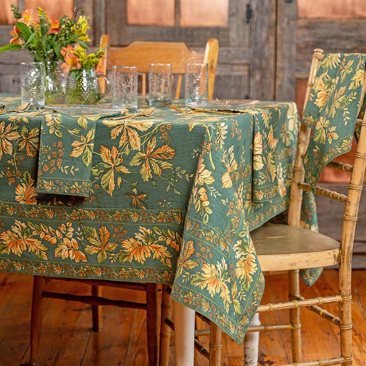 Adirondack Tablecloth - Forest for wholesale by April Cornell