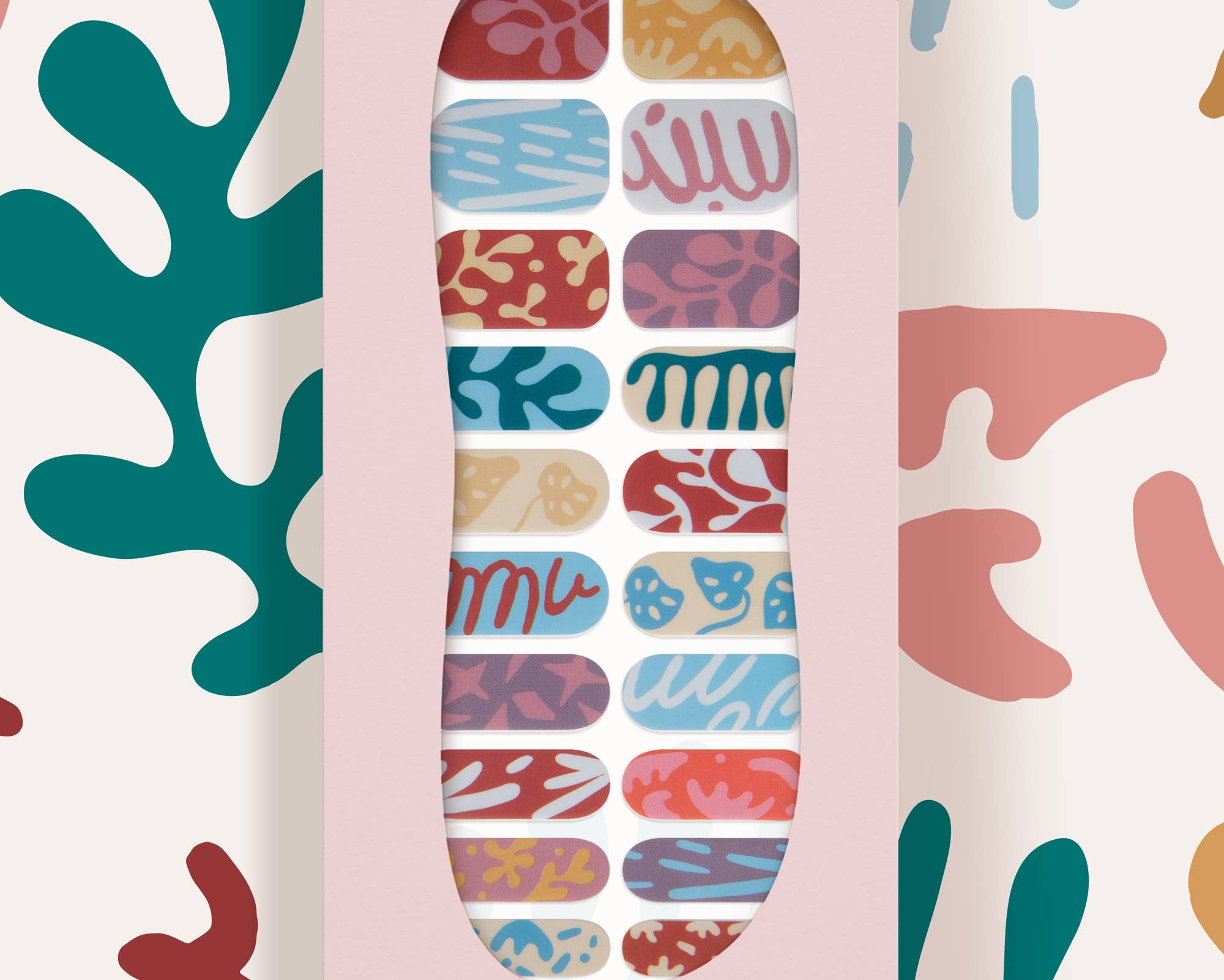 Modgloss - Vendita all'ingrosso Nail art/decalcomania unghie - Kit di adesivi per unghie «Gallery Gala» Modern Art2