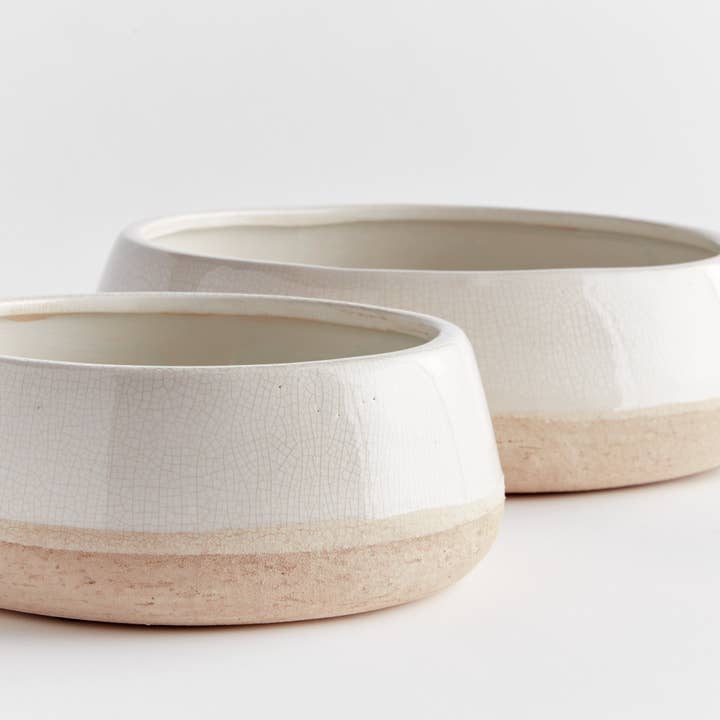 Cream Leona Decorative Bowls for wholesale on Faire