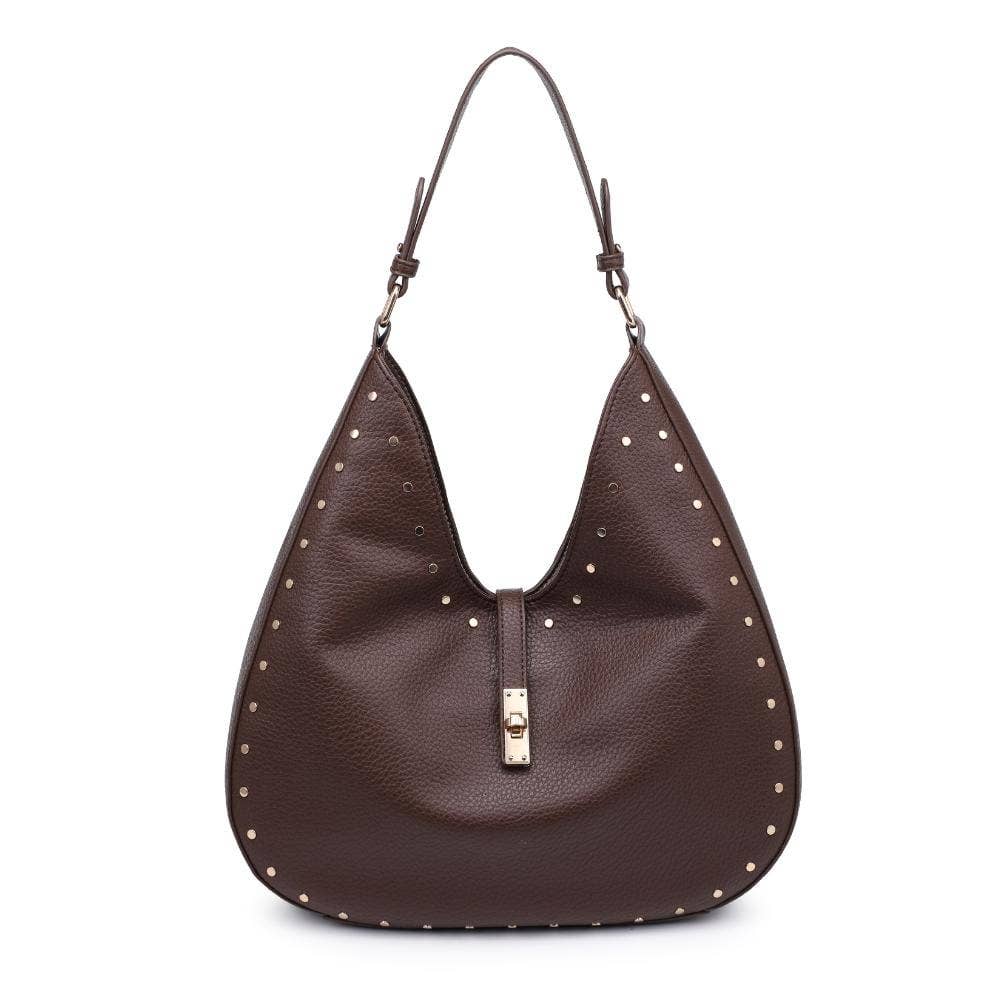 MiMi Wholesale - Vente Sac porté épaule – femme - 35275ML Sac Hobo Clouté Olivia5