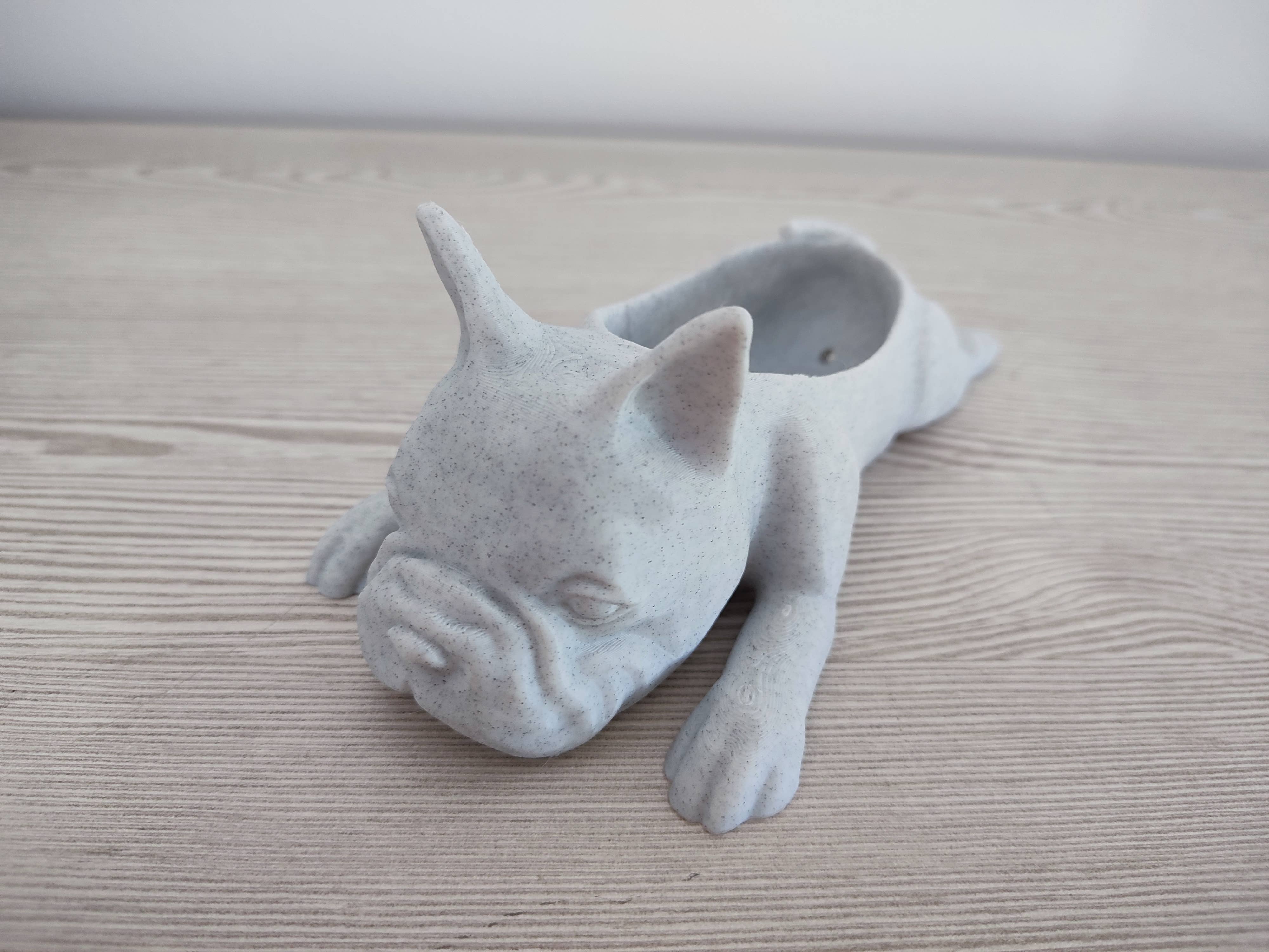 3DROOTS – Engroshandel Plantekrukke – Fransk Bulldog Krukke til Planter – boligindretning2