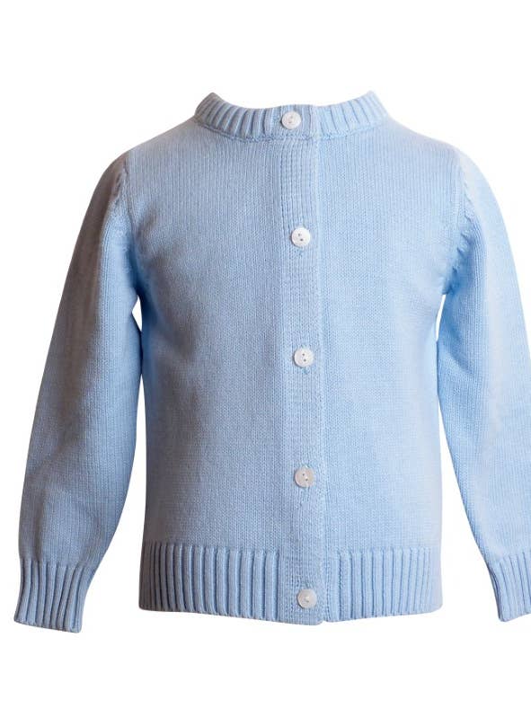 Carey Cardigan - Azul Claro por atacado de The Yellow Lamb