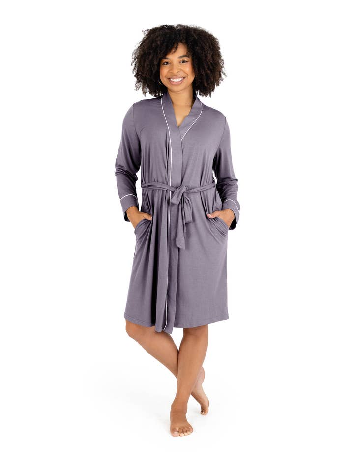 Ultra Soft Clea Bamboo Robe, Satin Piping, Great Gift and other Purchase Wholesale bamboo robe. Free Returns & Net 60 Terms on Faire trending on Faire.