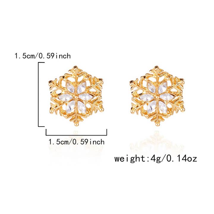 DOUBLJU - Wholesale Dangle Earrings - VERSATILE CHRISTMAS-THEMED EARRINGS_CWAJE0575326