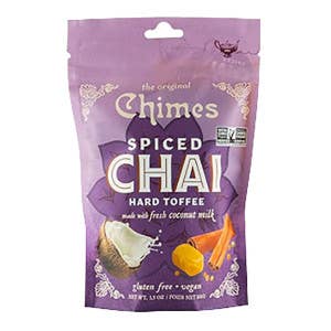 L&F Universal Goods - Wholesale Toffee - Chimes Spice Chai Hard Toffee 12/3.5OZ