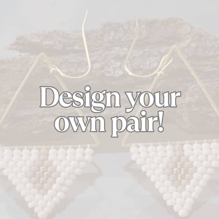 Design A Custom Pair: Read Description for Specifics! for wholesale by Chippewa Beadwork