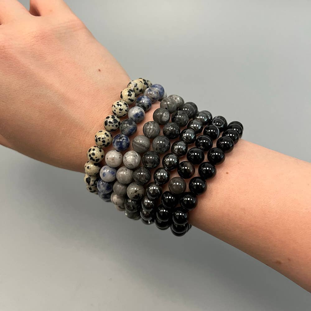 VIE - Venta al por mayor Pulsera de cuentas - Pulsera de cristal de 8 mm60