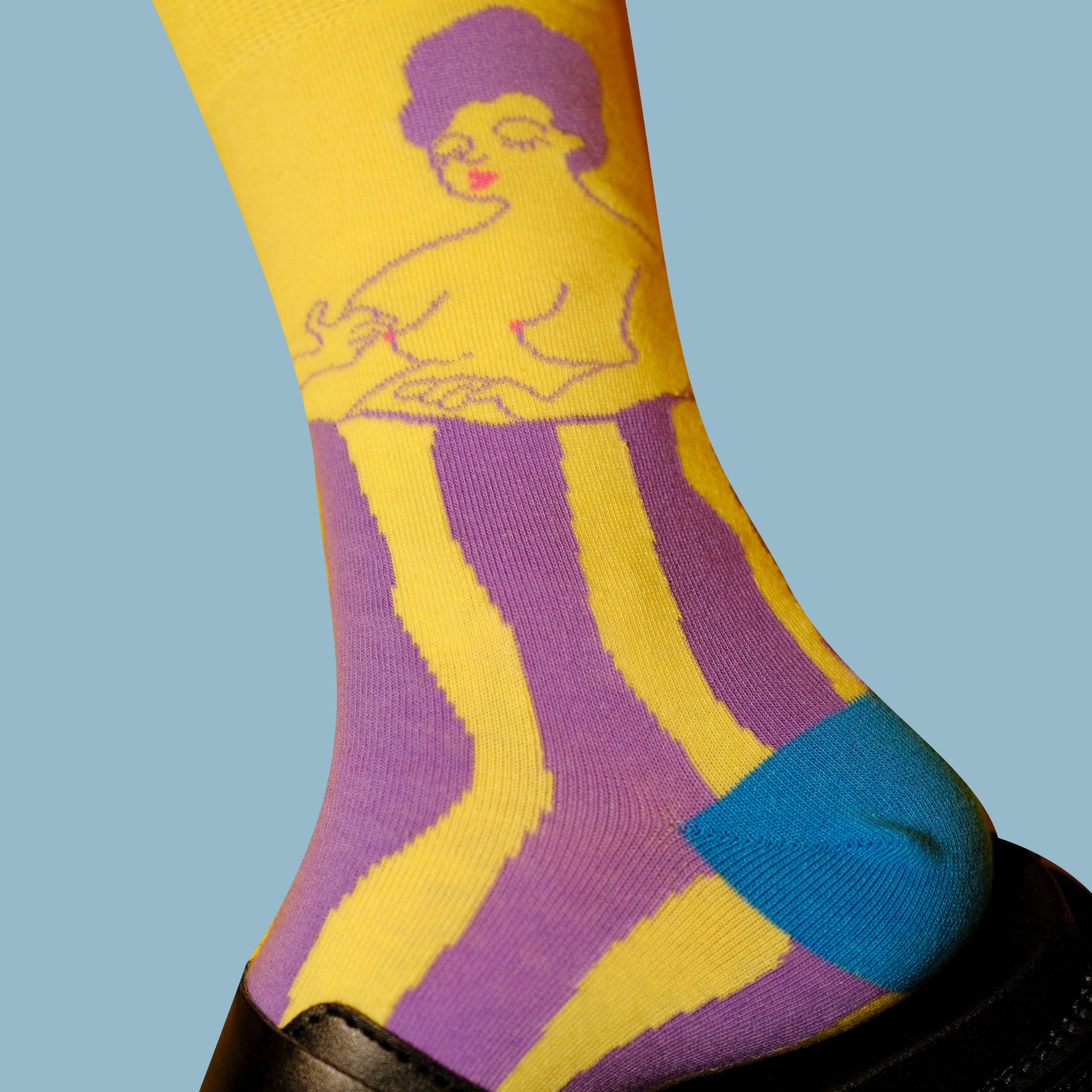 Offbeat - Wholesale Socks - Unisex - zwei Mädchen lustige Socken I Großhandel5