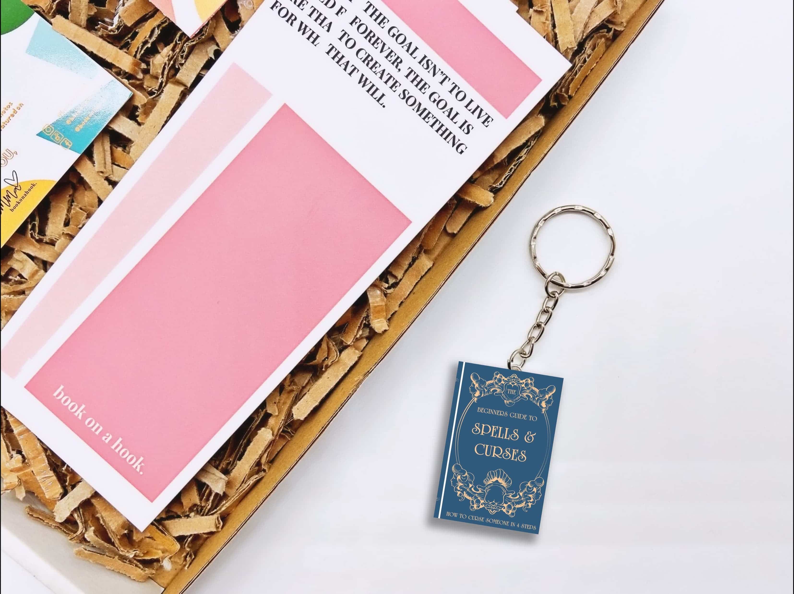 bookonahookco - Wholesale Dangle Earrings - Spells and Curses | Witchy | Miniature Book3