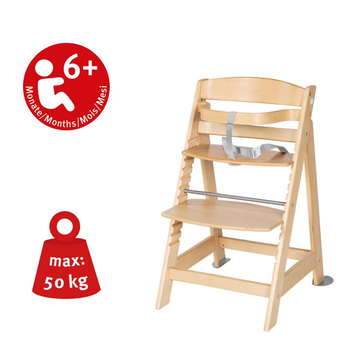 roba kids - Wholesale Highchair - Baby - ROBA 'Born Up' 2-in-1 stair high chair set, natural5