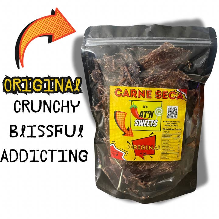 Carne Seca: Original 4 oz for wholesale by Lat’n Sweets