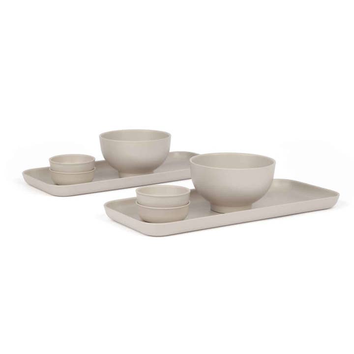 Fresco Sushi Set - Stone for wholesale by EKOBO