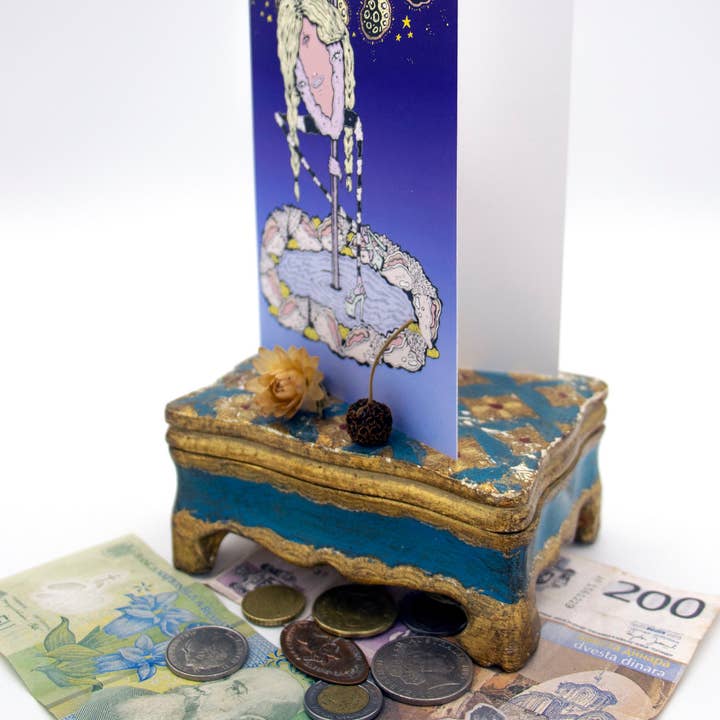 Danielle Arden O’Malley Art - Wholesale Birthday Card - Stripper Bachelor Or Birthday Party Blank Greeting Card With1