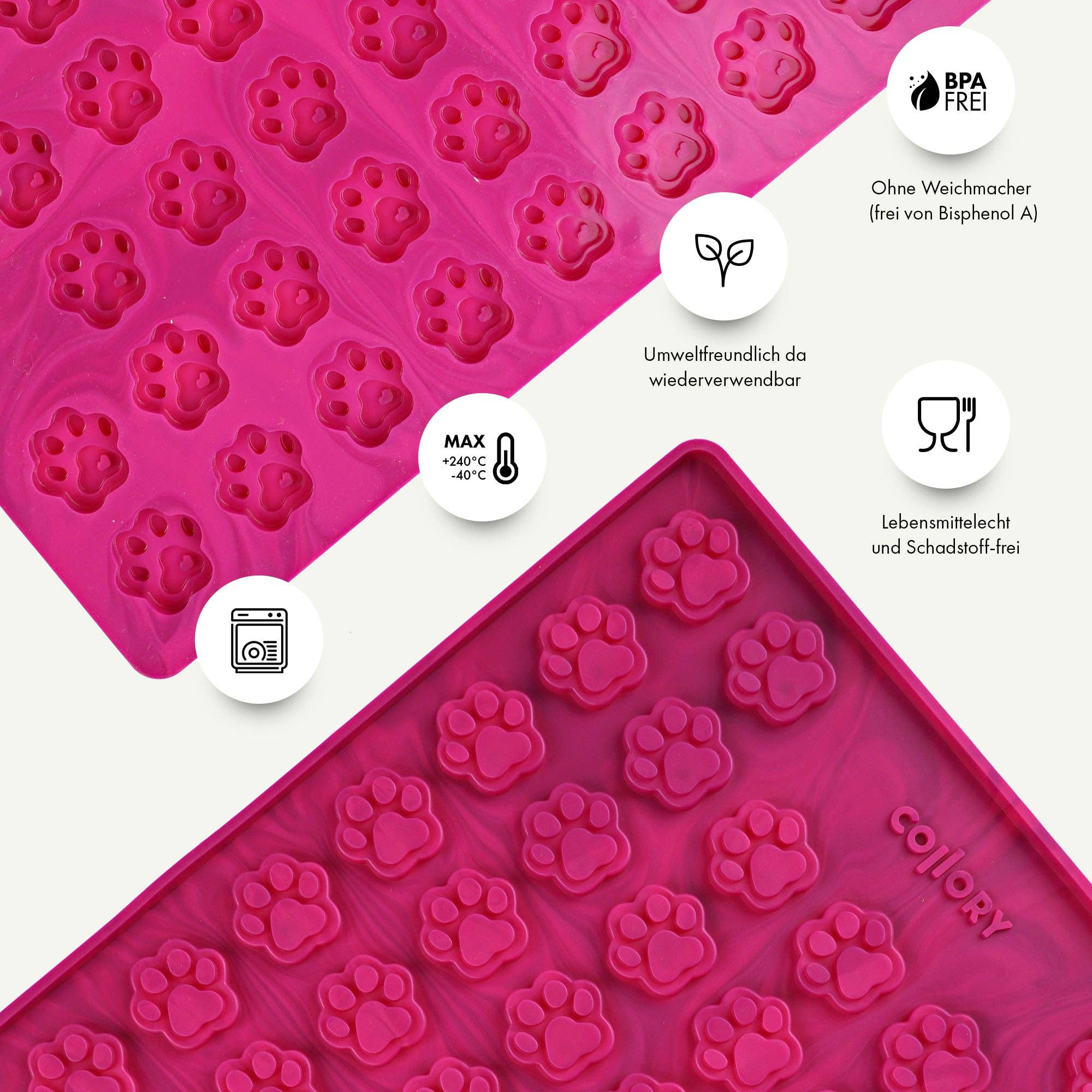 Collory – wholesale Bakplåt/-matta – Tass bakmattor i (mini, medium)47