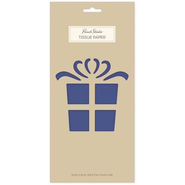 Papier de soie uni bleu marine pour la vente par Punch Studio