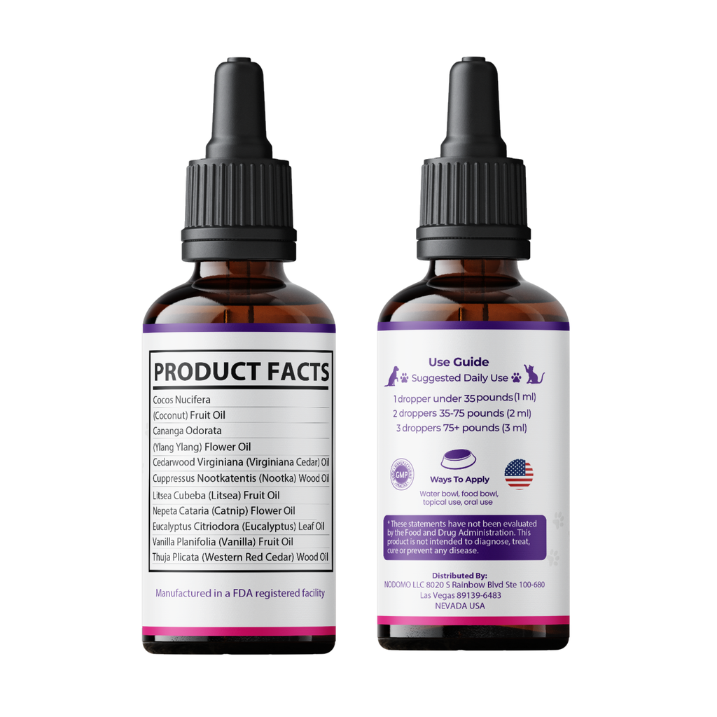 HARMONIFY – wholesale Pet supplement – Cat/dog – Dewormer Extract Drops for Dogs and Cats by eDNA Pet 2 Fl.Oz6