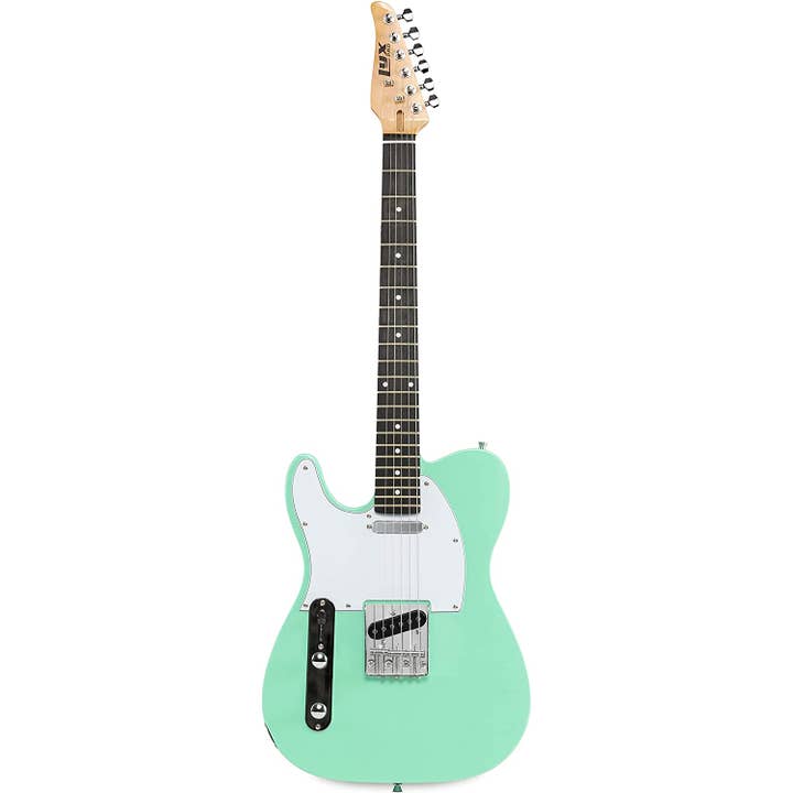 LyxPro - Vendita all'ingrosso Strumenti musicali - Chitarra elettrica Telecaster da 99 cm con corpo in paulonia a grandezza naturale7