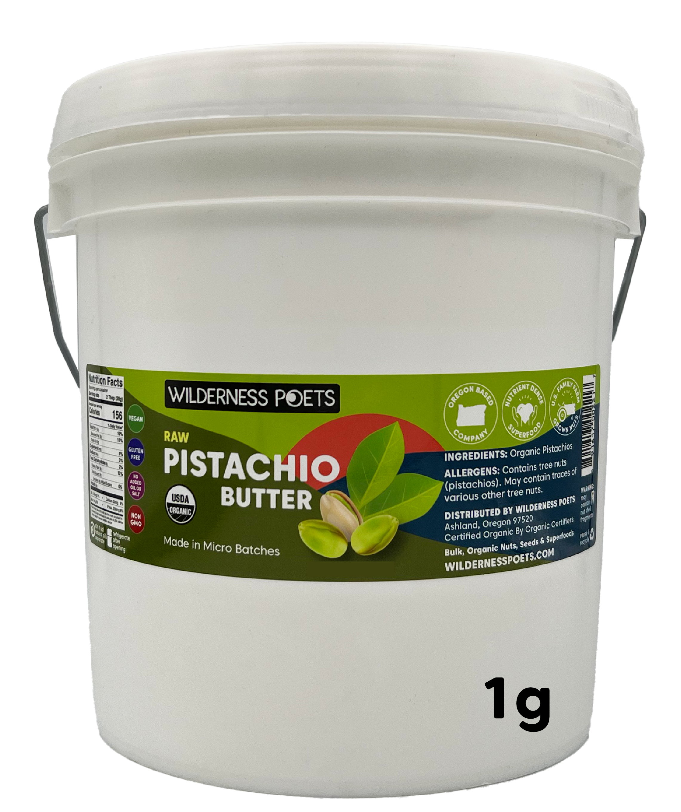Wilderness Poets - Wholesale Nut Butter - Organic Pistachio Butter10