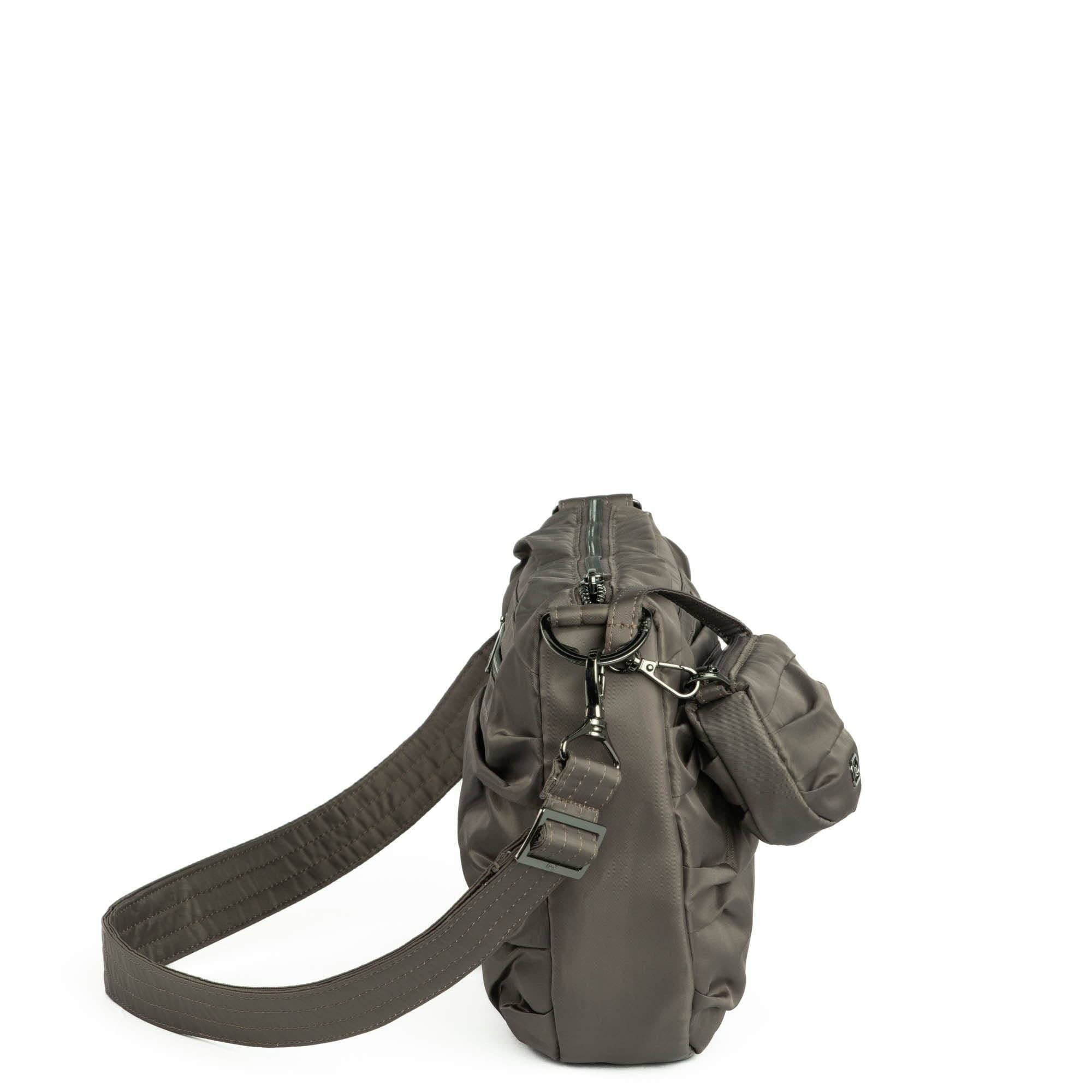 Lug - Wholesale Crossbody Bag - Women's - Scuffle Pleated Crossbody Bag with Disco Pouch7