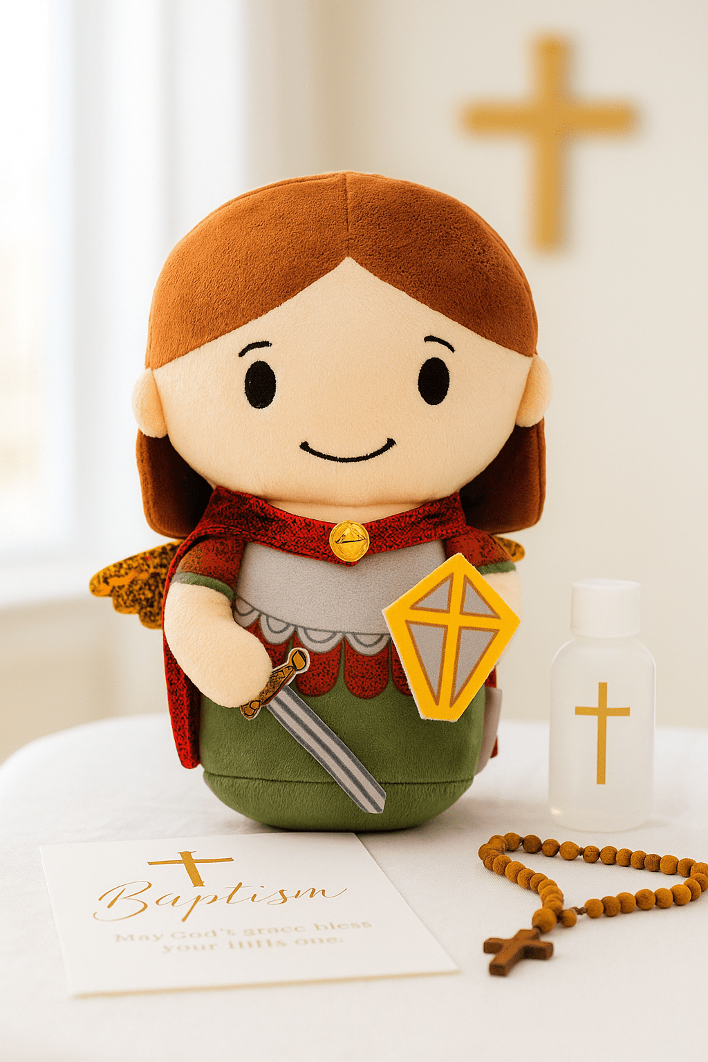Little Drops of Water® - Wholesale Stuffed/Plush Toy - Kids & Baby - Saint Michael Archangel Catholic Plush Doll | Angel Toy2