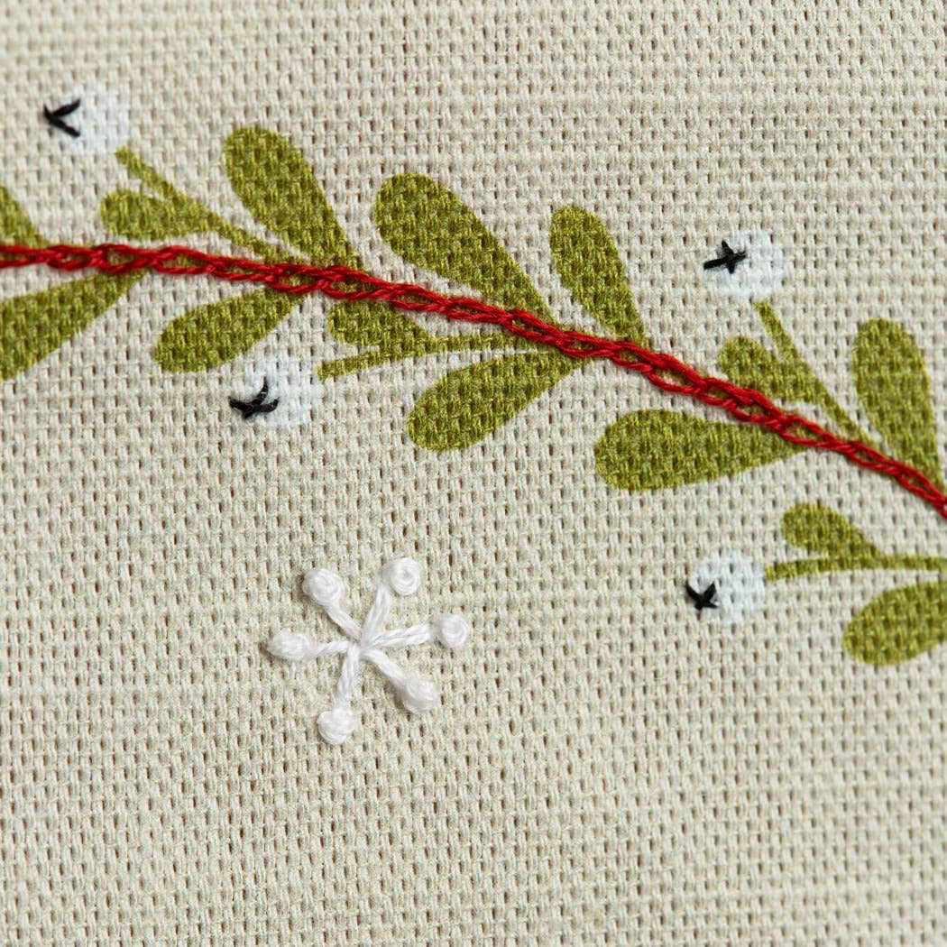 Corinne Lapierre Limited - US Tariff Duty Paid – wholesale Craft sewing kit – Printed Linen Embroidery Kit King of the Woods3