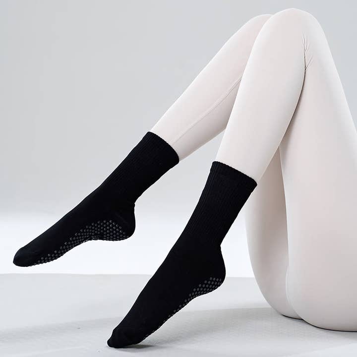 SALINA TRADING INC - Wholesale Socks - Unisex - Anti-Slip Cotton Grip Socks for Yoga – Men and Women