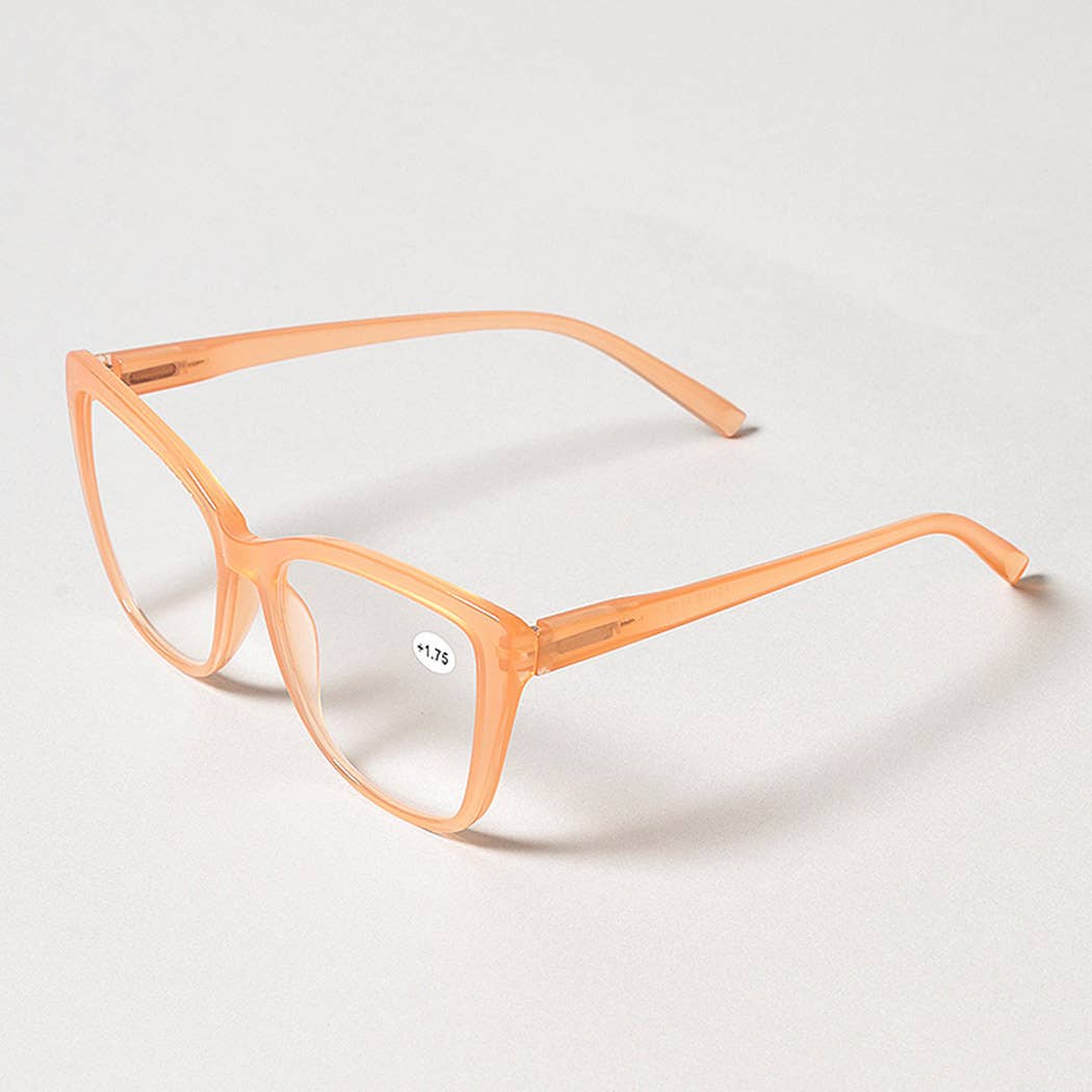  ASSORTED COLORS Women's Cat Eye Frame Reading Glasses for wholesale on Faire9