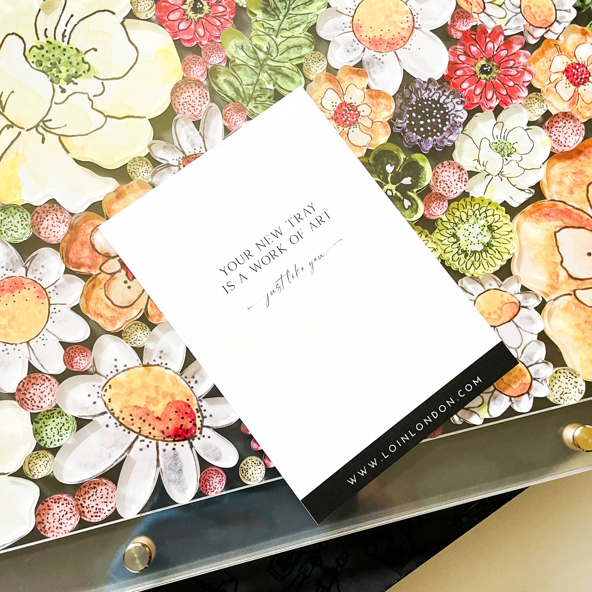 LO in LONDON® - Wholesale Decorative Tray - THE RIDLEY ACRYLIC OBSESSION TRAY1